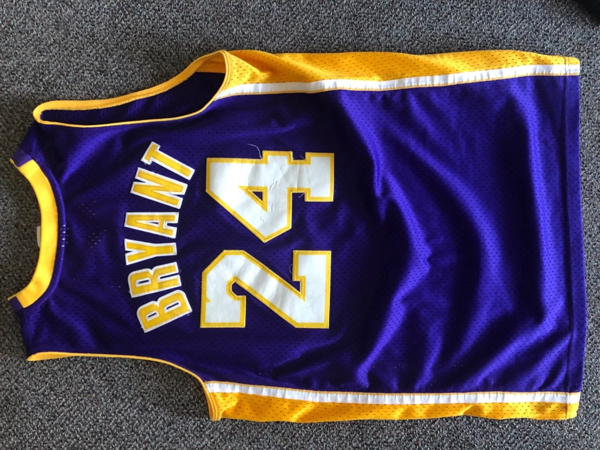 Men's Los Angeles Lakers Kobe Bryant adidas Purple Player Swingman Jersey