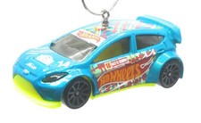 Christmas Ornament for 2012 Ford Fiesta Blue Green