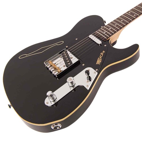 Fret-King Country Squire Stealth ~ Gloss Black - Picture 12 of 16