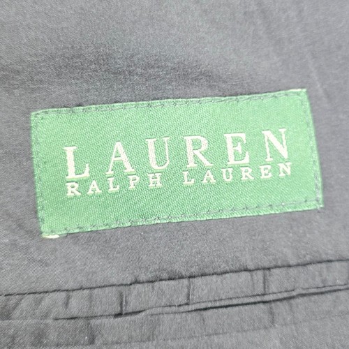 Lauren Ralph Lauren Blazer Men's Size 42R Sport Coat Two Button Black Union Made - Picture 3 of 14