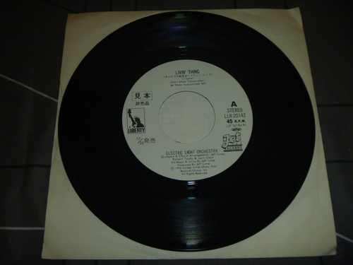 Electric Light Orchestra – Livin' Thing Original 1976 Japan 7" rare vinyl Promo - Bild 5 von 6