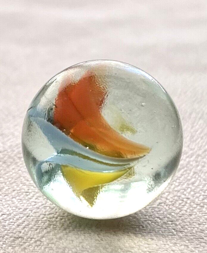 Vintage Vacor Cat's Eye Shooter Marble  Mint  .969"