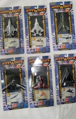  Collectible Hot Wings Die Cast Planes. New. Lot Of 6