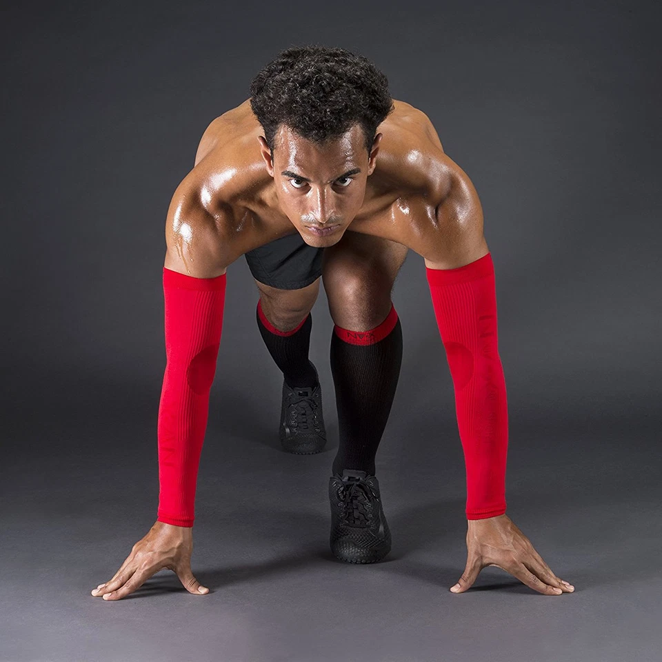 NV-X Sport Arm Sleeves 15-20MMHG Compression Enhanced Performance & Protection - Image 3 of 4