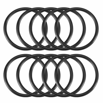 41mm External Dia. 3mm Thickness Oil Seal O Rings Gaskets Black 10pcs  #F9