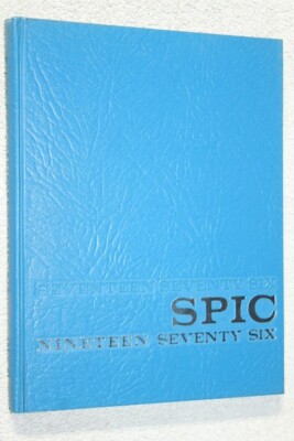 1976 Owosso High School Yearbook Annual Owosso Michigan MI - Spic