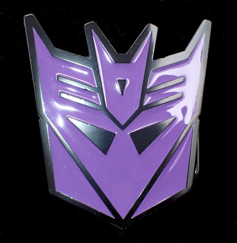 2011 TRANSFORMERS DECEPTICON BELT BUCKLE HASBRO LICENSED NEW