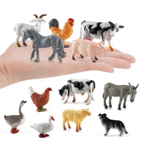 Realistic Education Kids Gift Toys Animal Model Figurines Simulated Poultry - Foto 1 di 20