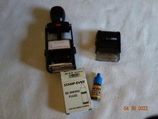 Lot of Two  RECEIVED  Rubber Date Stamp Date ...