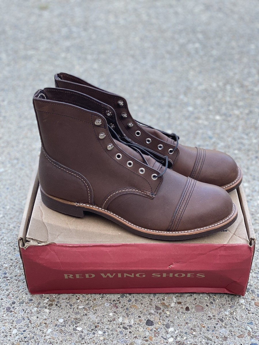 靴 RED WING 8111 Iron Ranger US6\"D RED WING 8111 Iron Ranger - Hewlett & Dunn