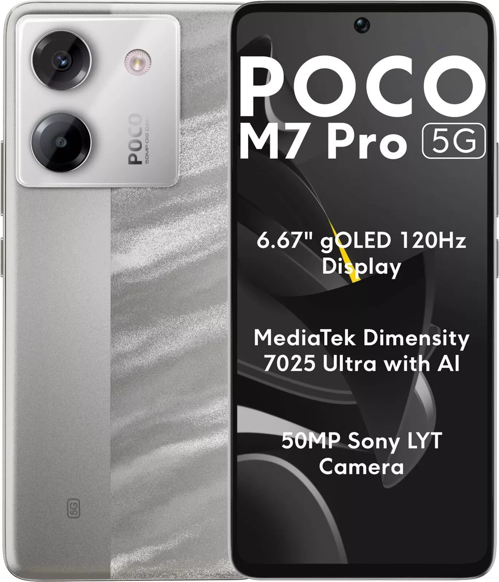 POCO M7 Pro 5G (Lunar 256 GB 8GB RAM) Dimensity 7025 Ultra Global