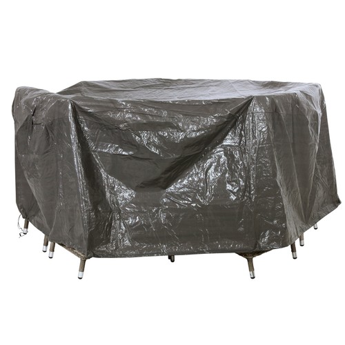 Schutzhüllen für Gartenmöbel Abdeckung Schutzhaube Abdeckplane Regenschutz - Bild 4 von 7