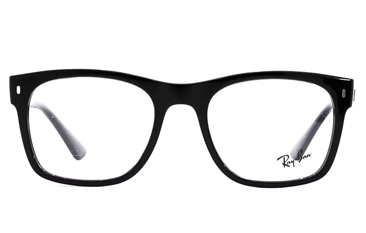 New RAY-BAN Eyeglasses RB 7228 2000 55-21 145 Large Shiny
