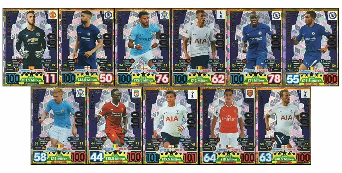 Premier league sales 100 club