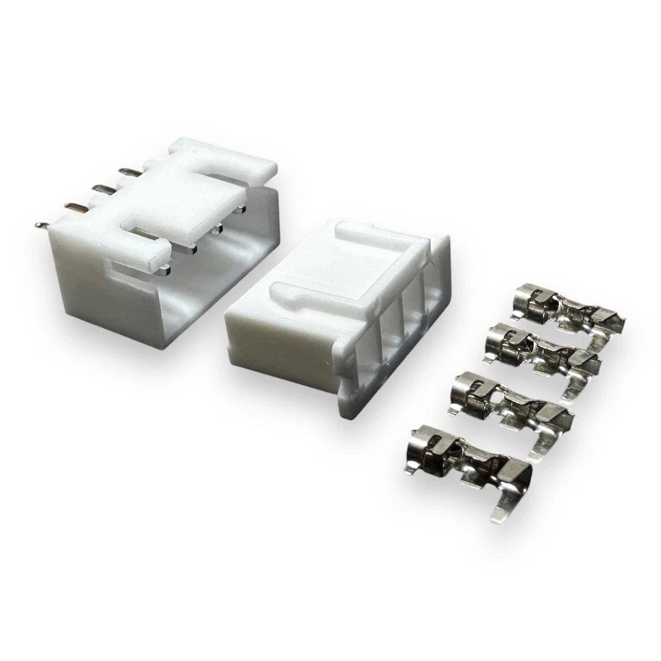 ✅ 5 Paar 3S 4Pin XH Balancer Stecker Buchse Crimp Set Male Female Lipo Akku RC ✅ - Bild 4 von 4