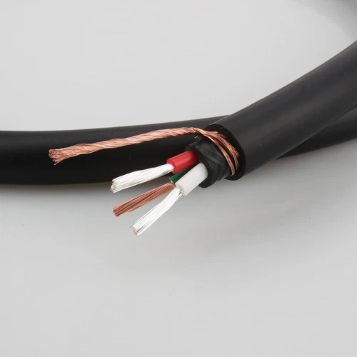 High-End Rot Kupfer US Stromkabel AC Hifi Audio Netzkabel Dreipoliger Kaltgerätestecker - Bild 7 von 7