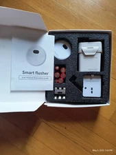 Toilet Auto Flush Conversion Kit for Trolley Toilets W/ 8'' Wireless Sensor READ