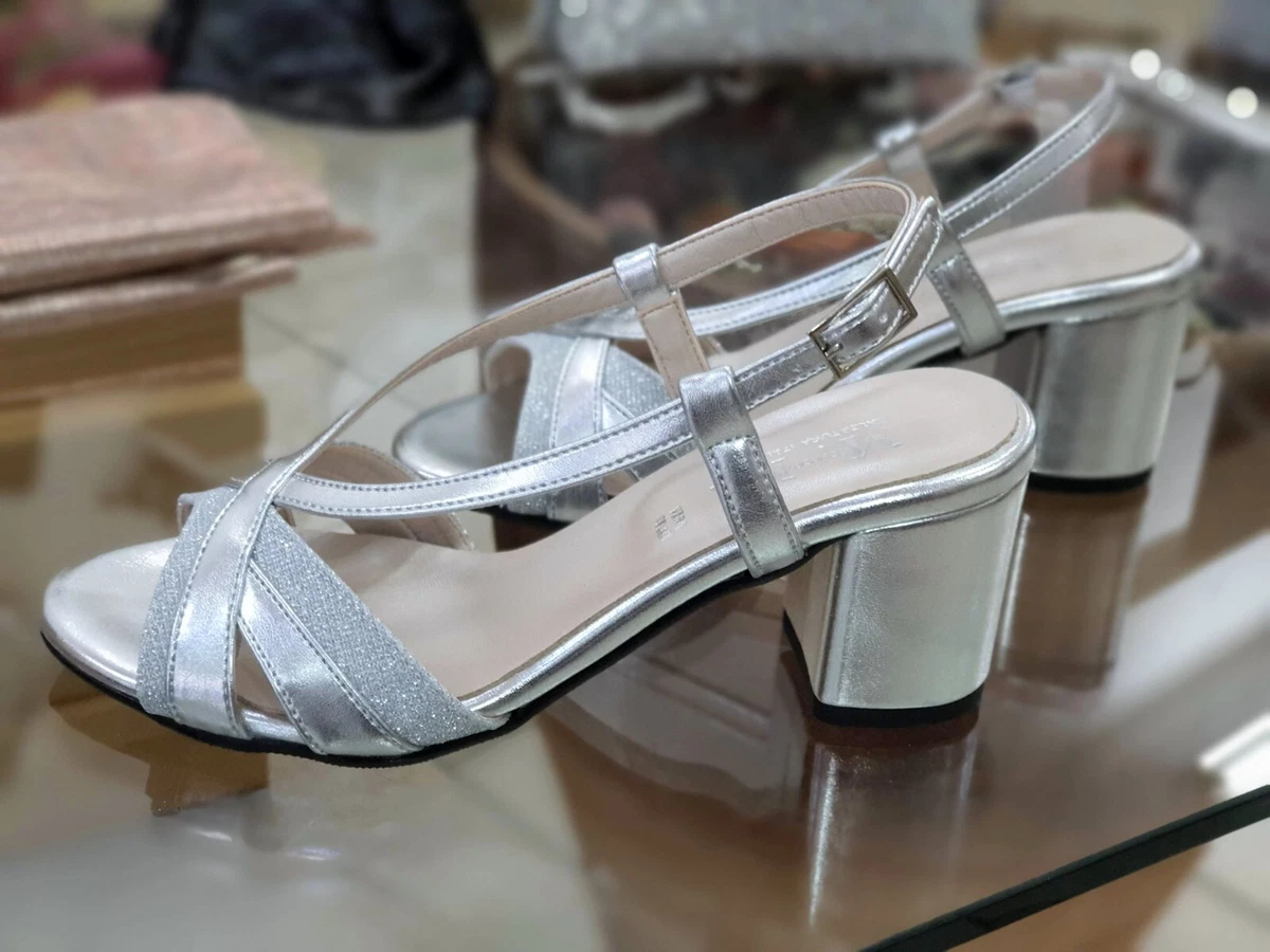 Sandali donna argento sale