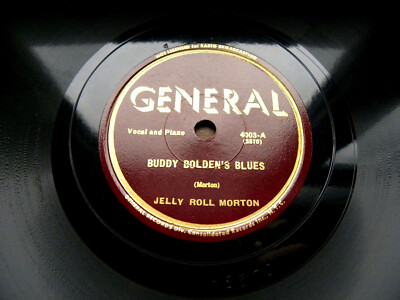 1212/JELLY-ROLL MORTON-Buddy Bolden's Blues-1939 ORIG.US GENERAL-78rpm Schellack