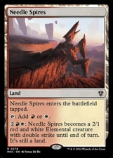 NM Needle Spires, MTG, Murders at Karlov Manor, Magic the Gathering, 278