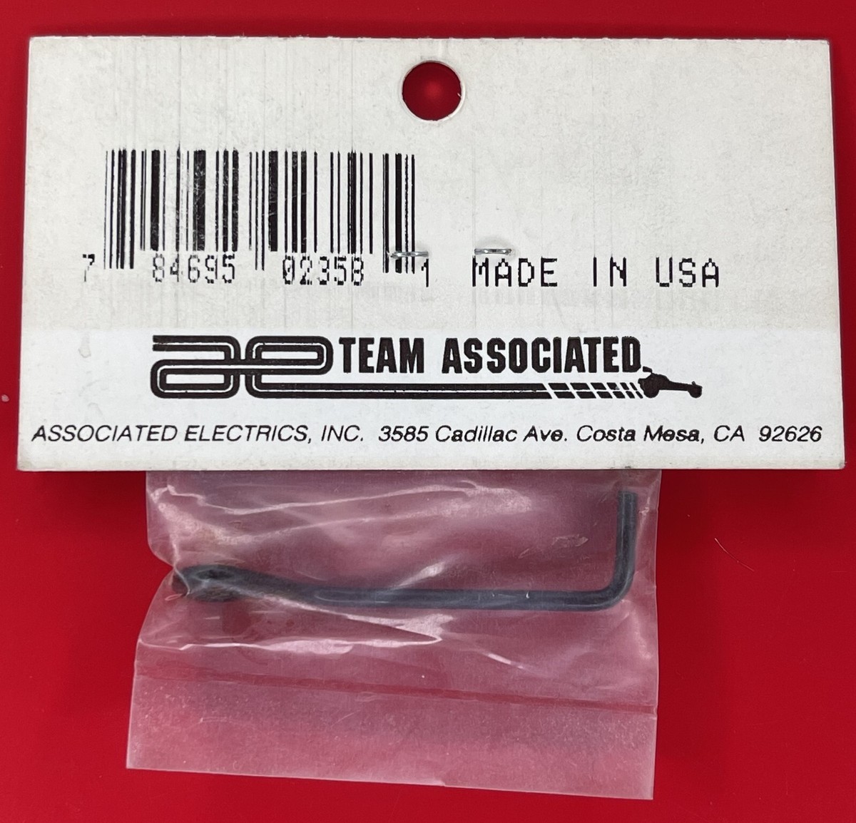 Vintage Team Associated NTC3 Rear Exhaust Mounting Wire ASC2358