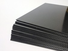 Usa Made Carbon Fiber 3k Plain Weave Panels Sheets - 1.5-3mm Thick -full Gloss