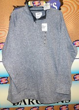 Sonoma Mens Sweater Supersoft Fleece 3 Stud Neck B T 19.99 T18