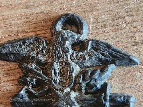 George Washington Medal FOB Pendant Charm Eagle Arrows Star Sabre Early Vintage - Picture 7 of 24