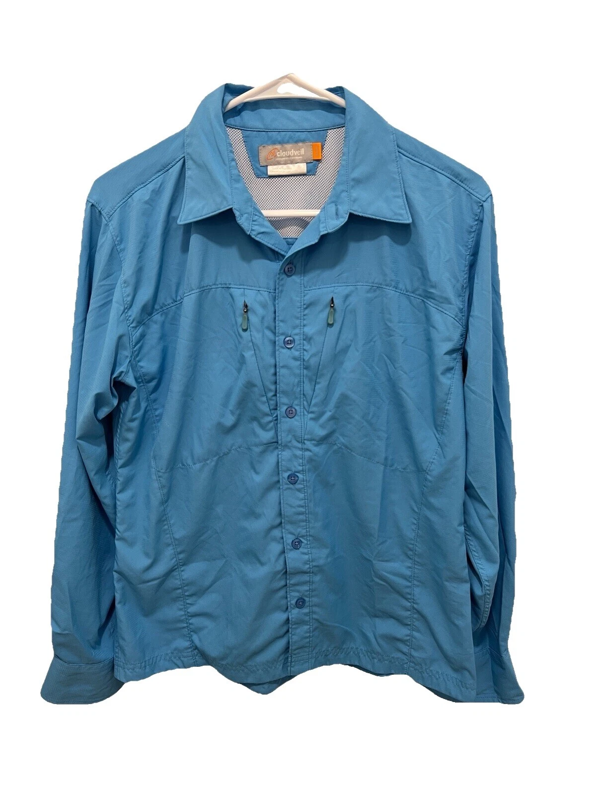 Cloudveil Solid Informal Con Botones camisas para hombres