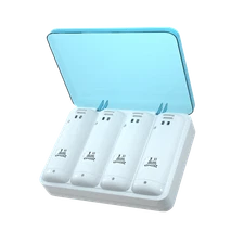 4PCS Battery Pack+ 4-in-1 Charger Dock For Nintendo Wii/ Wii U Remote Controller