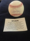 Ron Darling Mets Autographed Baseball - Tristar