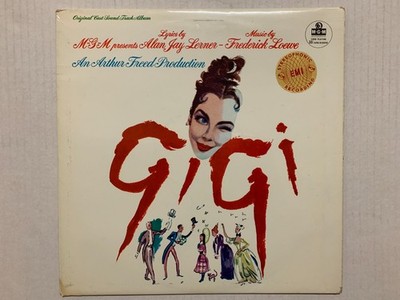 DISC 33T - LP B.O FILM GIGI - ALAN JAY LERNER - FREDERICK LOEWE