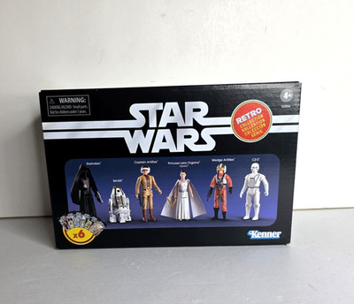 Star Wars Retro Collection A New Hope 6-Pack Multipack 3.75'' Figures Kenner NEW