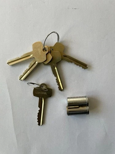 BEST A 6PINSFIC Cylinder KA1M1 with 4 operator keys and 1 control key.Locksport. - product listing photo