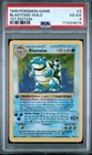 1999 1st Edition Blastoise Holo Pokemon Game Base Set Shadowless #2 PSA 4 VG-EX