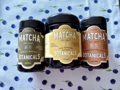 Kyoto Matcha Botanicals | Vanilla | Rice Popcorn | Roasted Matcha