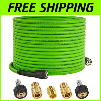 #ad Heavy Duty 3600 PSI Pressure Washer Hose 50 FT $78.99