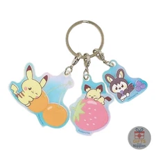 Marimocraft Pokémon Pikachu Pichu Emolga Aurora Acrylic Keychain PKP-224 New