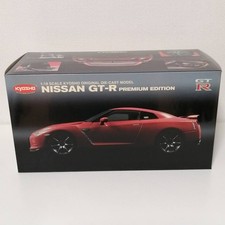 Kyosho 1/18 Nissan Gtr R35 Red Skyline Minicar Inspection Auto Art