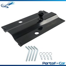 Universal Ford F150 Gooseneck 5th Wheel Hitch Bent Plate W 2-516 Plate Ball