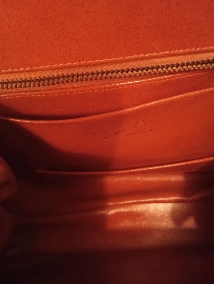 Um lindo design assinado Susan Gail vintage clássico tapeçaria bolsa 1950 - Imagem 2 de 4