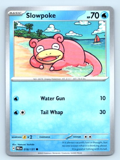 Slowpoke 018/131 ~ Common English Near Mint