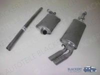 Imasaf Auspuffset Ab Kat für VW Golf II 1.8 GTI Kat 1989-1991 | Rohr+Msd+Esd