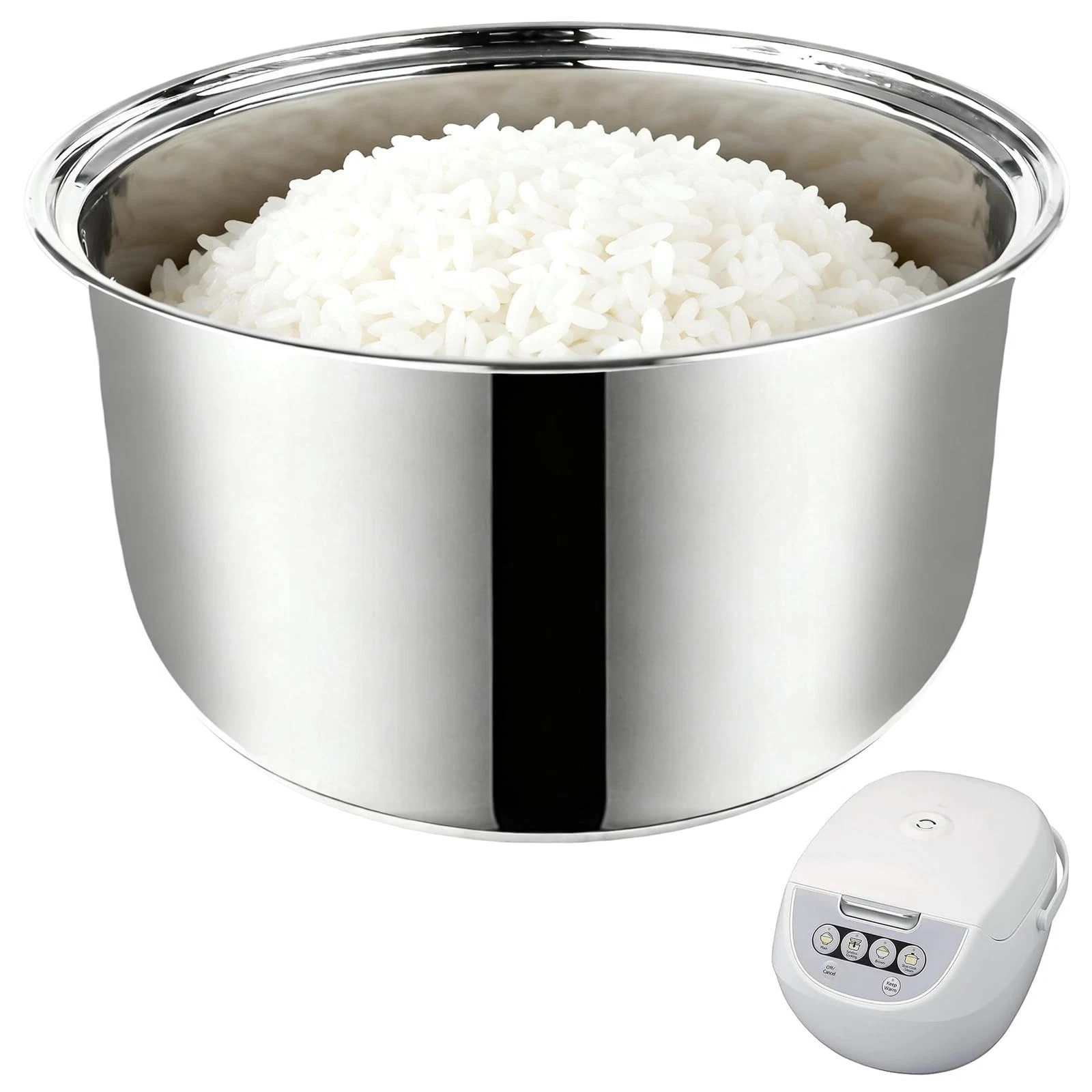 Replacement Rice Cooker 5.5 Cup Inner Pot Compatible with Tiger JBV-A10U Inne...