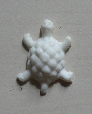 Fèves ancienne Plastique Tortue - Photo 1/2