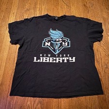 New York Liberty 2024 Roster T-Shirt Breanna Stewart Ionescu WNBA Gildan XL