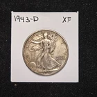 1943-D Walking Liberty Silver Half Dollar XF - Own a Piece of American History