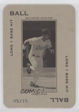 2005 Donruss Throwback Threads Ball Long 1 Base Hit 5/15 Sammy Sosa #PG-61 00em