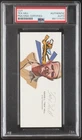 Tex Hill Signed 2x5 Cut (PSA)DNA Certified AUTHENTIC