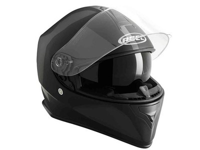 Integralhelm Rocc mit Sonnenblende in schwarz